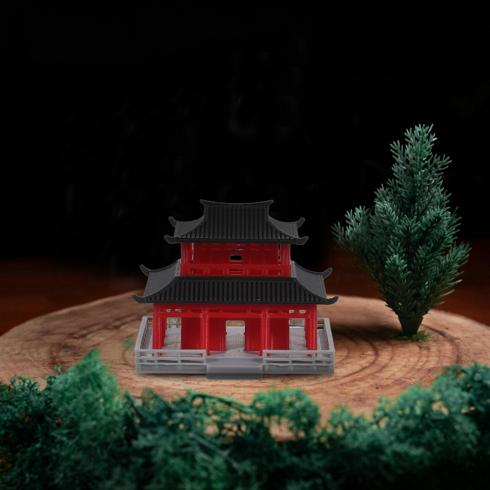 Ancient Chinese Black Red Pavi - Aquarium recension och pris