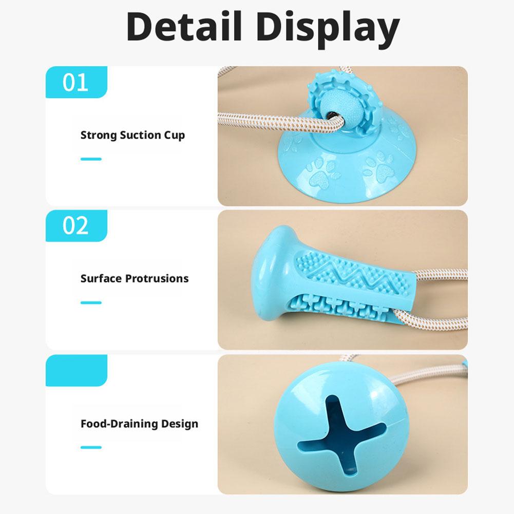 Suction Cup Dog Chew Toy Inter - Suction Cup Dog Tug Toy recension och pris