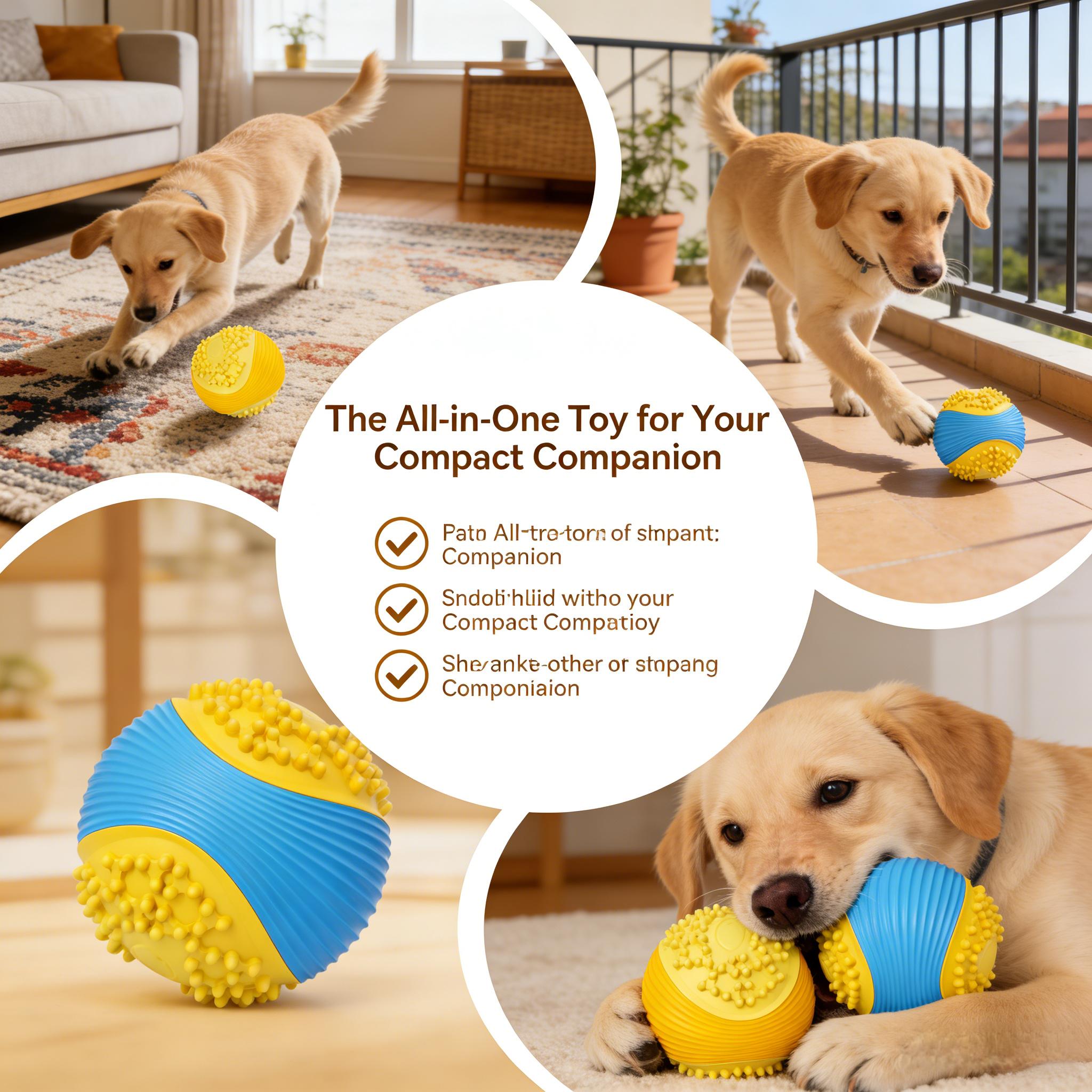 Indestructible Dog Squeaky Bal - Indestructible Dog Chew Toy recension och pris
