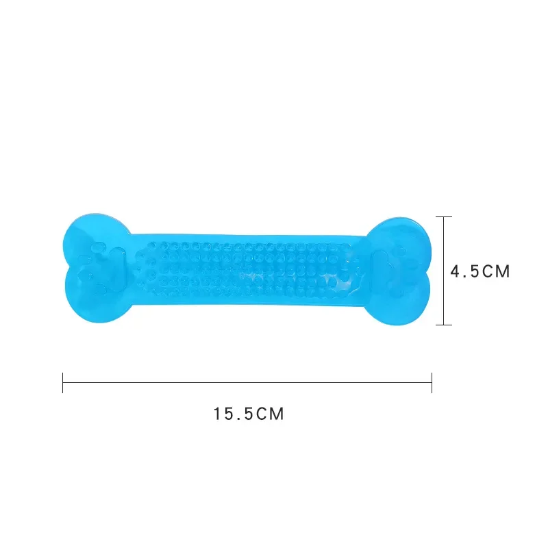 Super Tough Dog Bone Chew Toy  - Teeth Cleaning Dog Chew Bone recension och pris