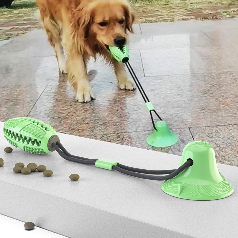Dog Chew Toys for Aggressive C - Rubber Treat Dispensing Dog Toy recension och pris