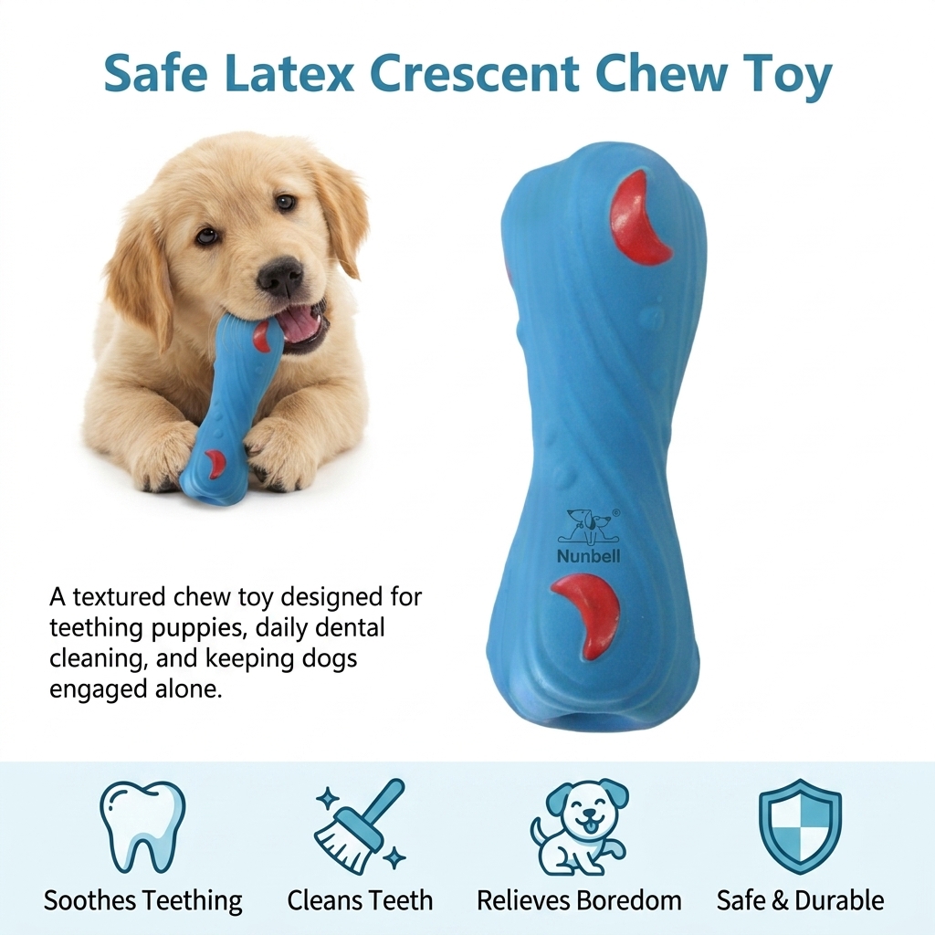 1pc Dental Cleaning Toy Natura - Teeth Cleaning Dog Chew Bone recension och pris