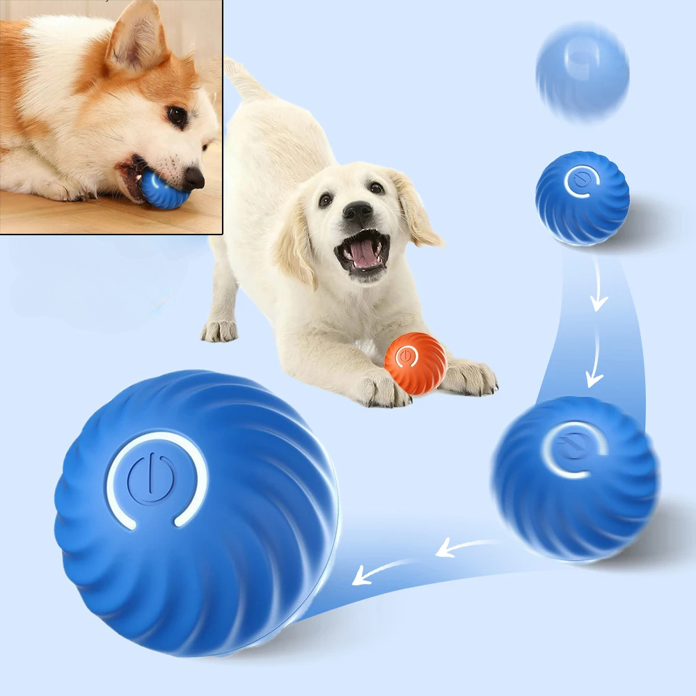 Dog Toy Ball Automatic Moving  - Automatic Moving Dog Ball recension och pris