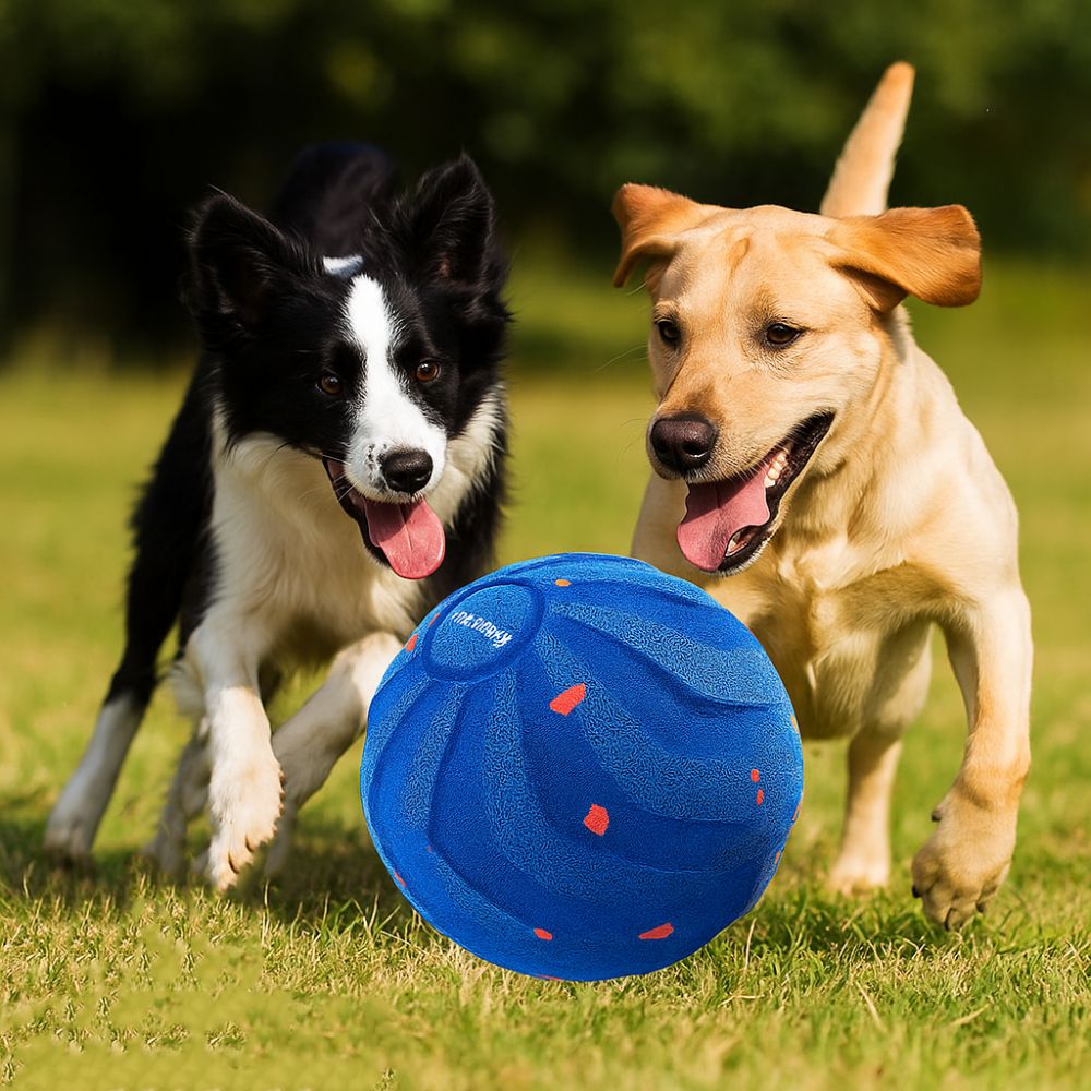 Bite Resistant Smart Dog Toy B - Automatic Moving Dog Ball recension och pris