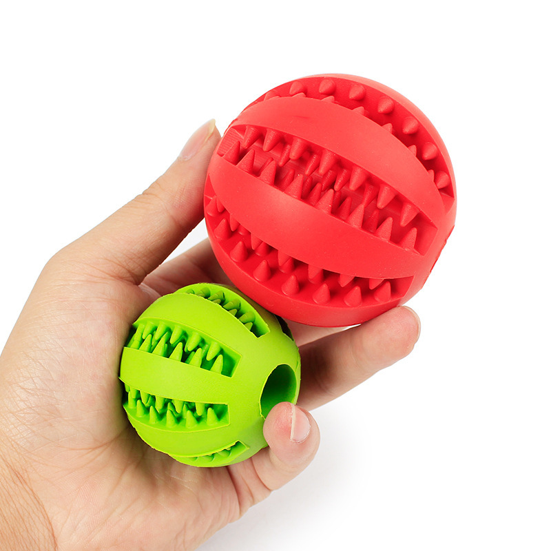 Pet Dog Rubber Chew Toy Ball T - Rubber Treat Dispensing Dog Toy recension och pris
