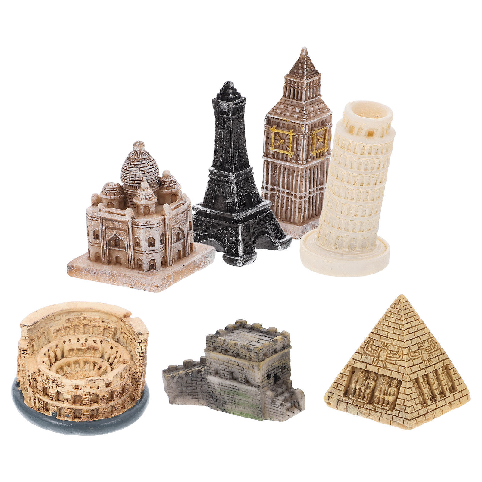 7Pcs Lifelike Roman Statues Re - Aquarium recension och pris