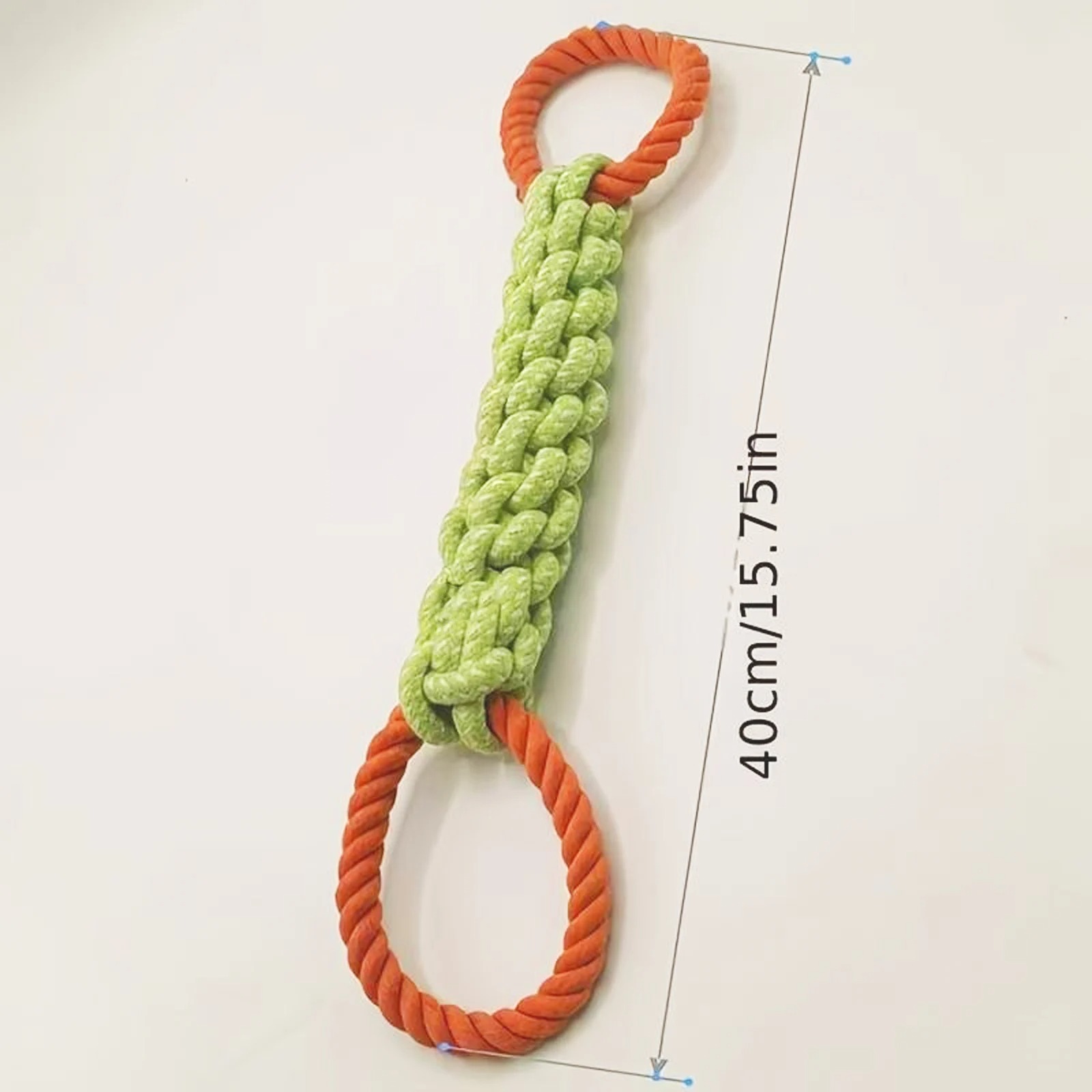 Durable Dog Rope Knot Toy, Dog - Indestructible Dog Chew Toy recension och pris
