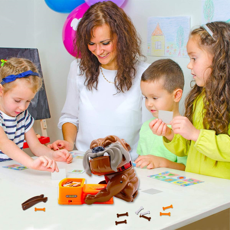 Parent-child Interactive Games - Interactive Squeaky Plush Dog Toy recension och pris
