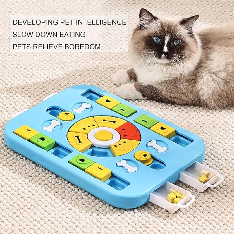 Interactive Dog Puzzle Toy for - Interactive Squeaky Plush Dog Toy recension och pris