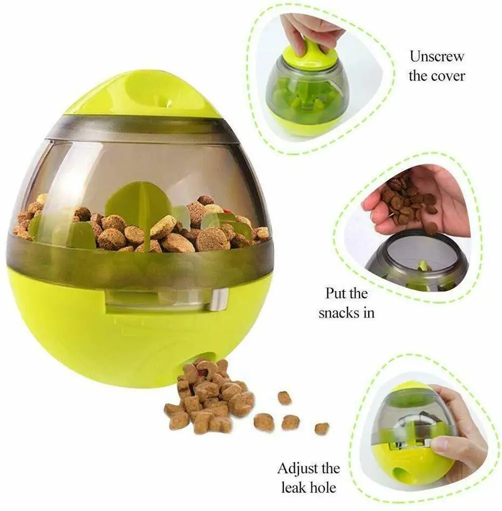 Interactive Dog Toys Slow Food - Interactive Squeaky Plush Dog Toy recension och pris