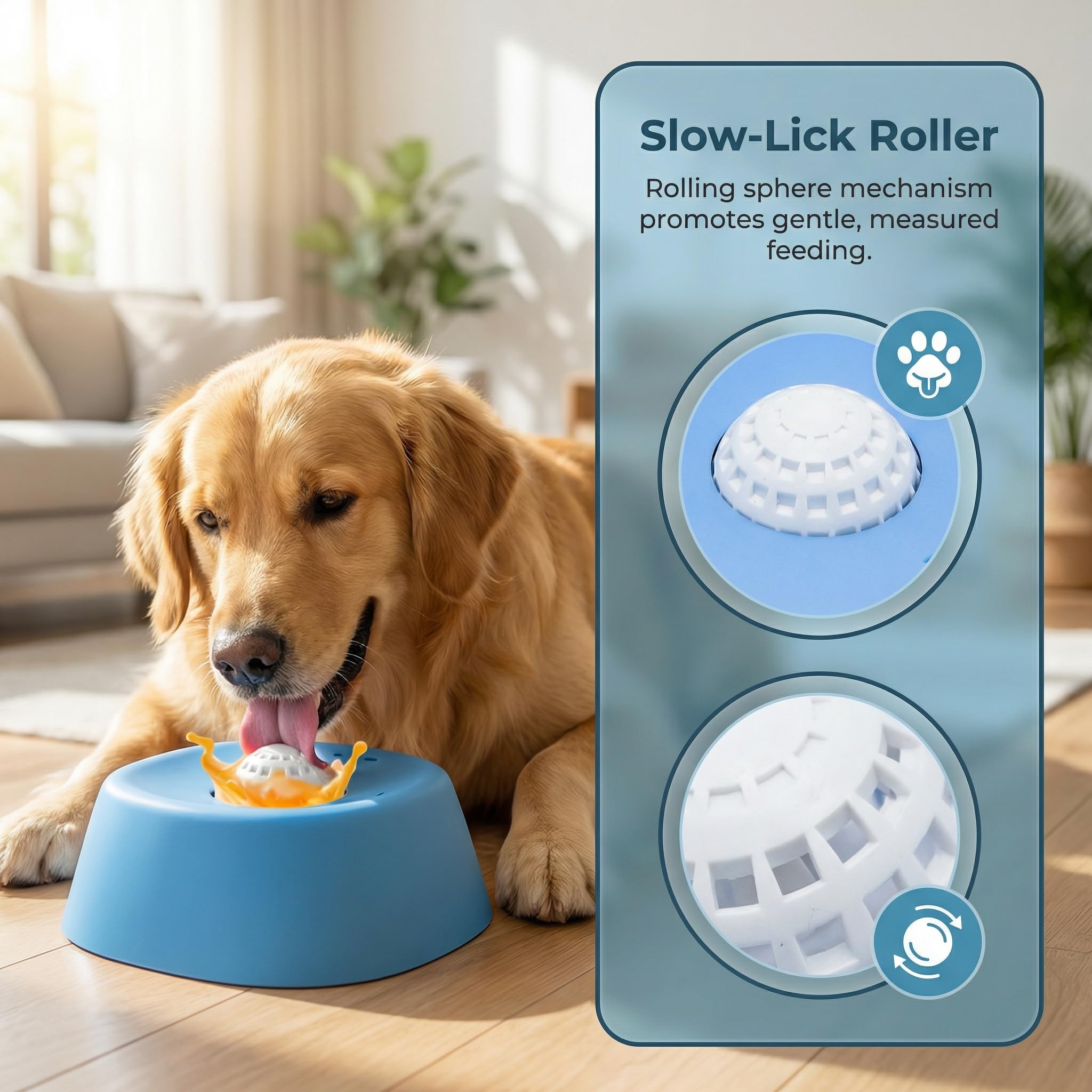 Dog Lick Bowl Slow Feeder Dog  - Interactive Squeaky Plush Dog Toy recension och pris
