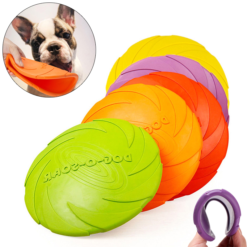 TPR Big Dog Training Toy Flyin - Flying Disc Dog Training Toy recension och pris